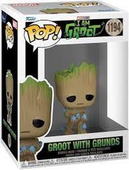 Pop! Marvel 1194: I Am Groot: Groot With Grunds